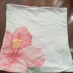 Hollister hibiscus reversible tube top